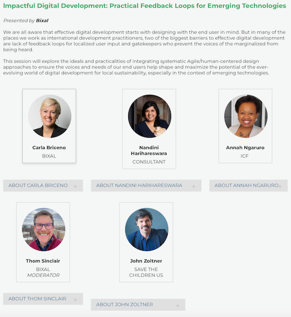 Society for International Development (SID) 2023 – Impactful Digital Development: Practical Feedback Loops for Emerging Technologies