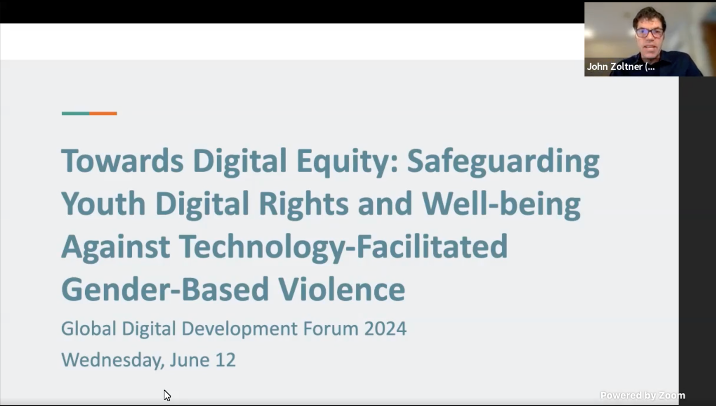 Global Digital Development Forum 2024 – Towards Digital Equity: Safeguarding Youth Digital Rights and Well-being Against Technology-Facilitated Gender-Based Violence – image 2