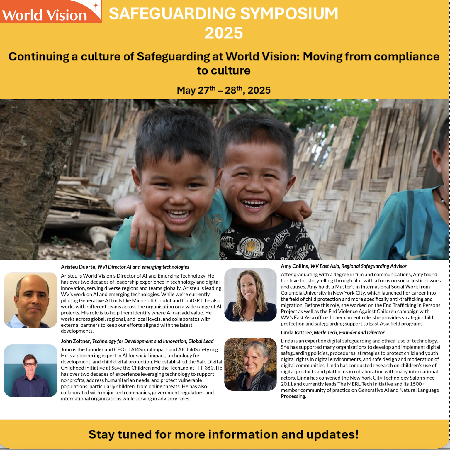 World Vision Digital Safeguarding Event